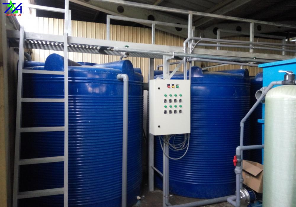 Hệ thống xử lý nước thải sinh hoạt công ty WINVINA