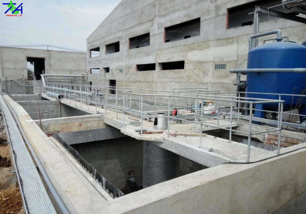 Hệ thống xử lý nước thải chế biến thủy sản - Trung Sơn Long An công suất 1000M3/ Ngày Đêm