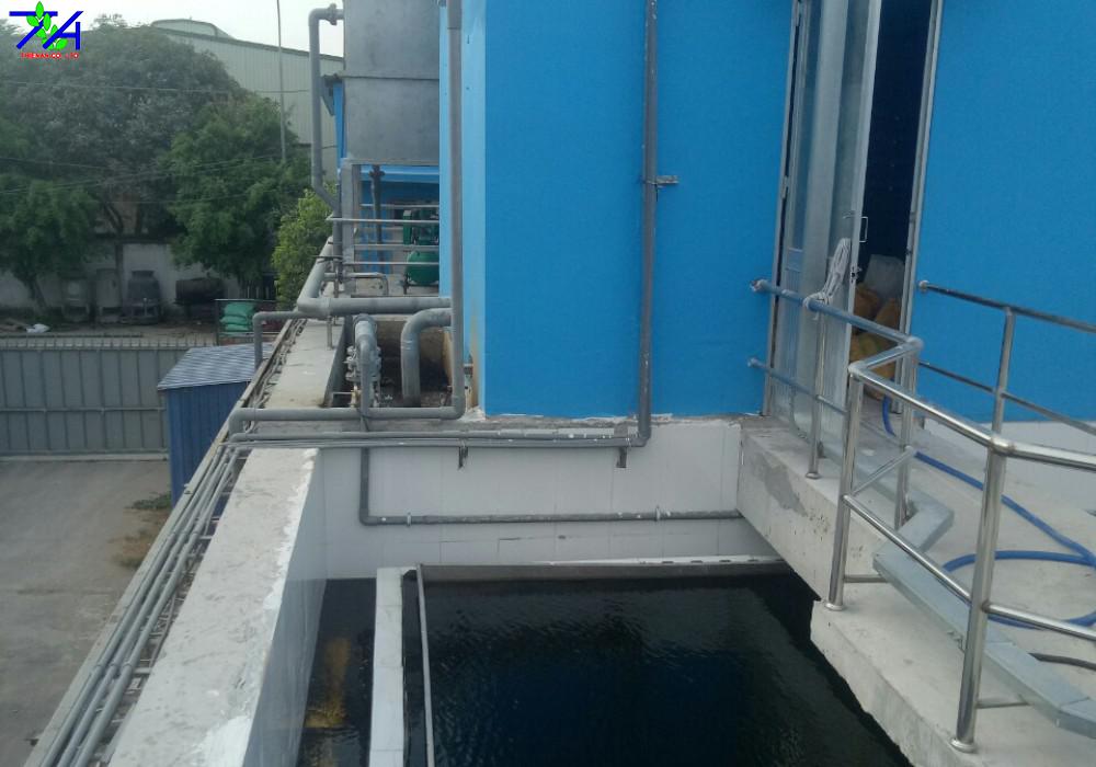 Hệ thống xử lý nước thải chế biến cá tra CTY GÒ ĐÀNG