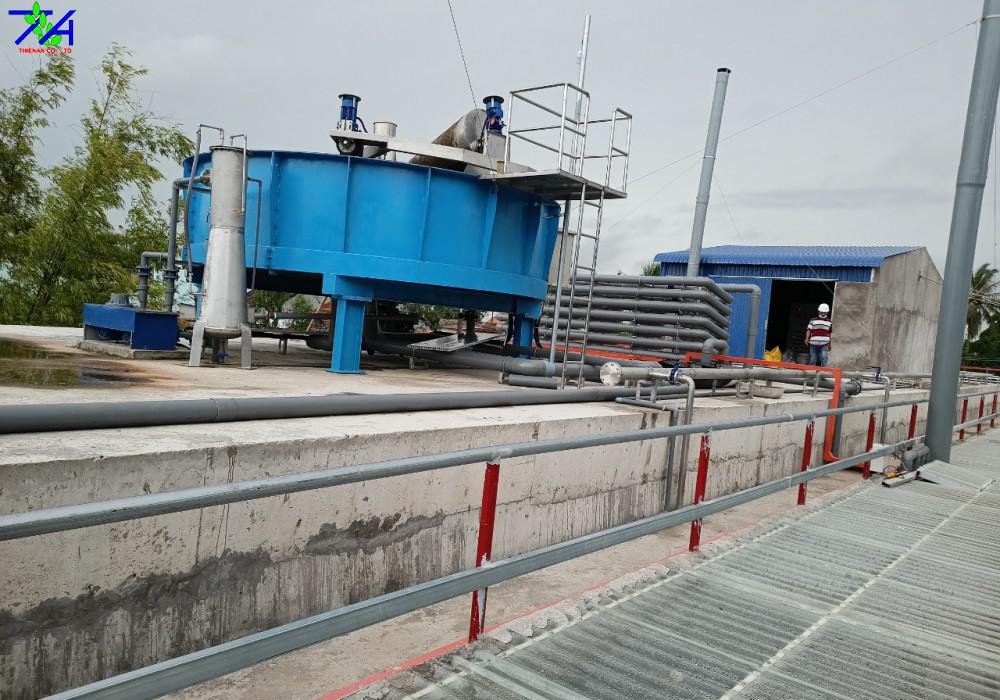 Hệ thống xử lý nước thải công ty thủy sản Cá Biển Hồ công suất 950M3/ Ngày đêm.