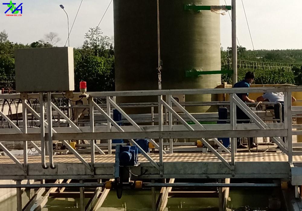 Hệ thống xử lý nước thải cao su 1200M3  CTY CAO SU CHUPRÔNG - GIA LAI