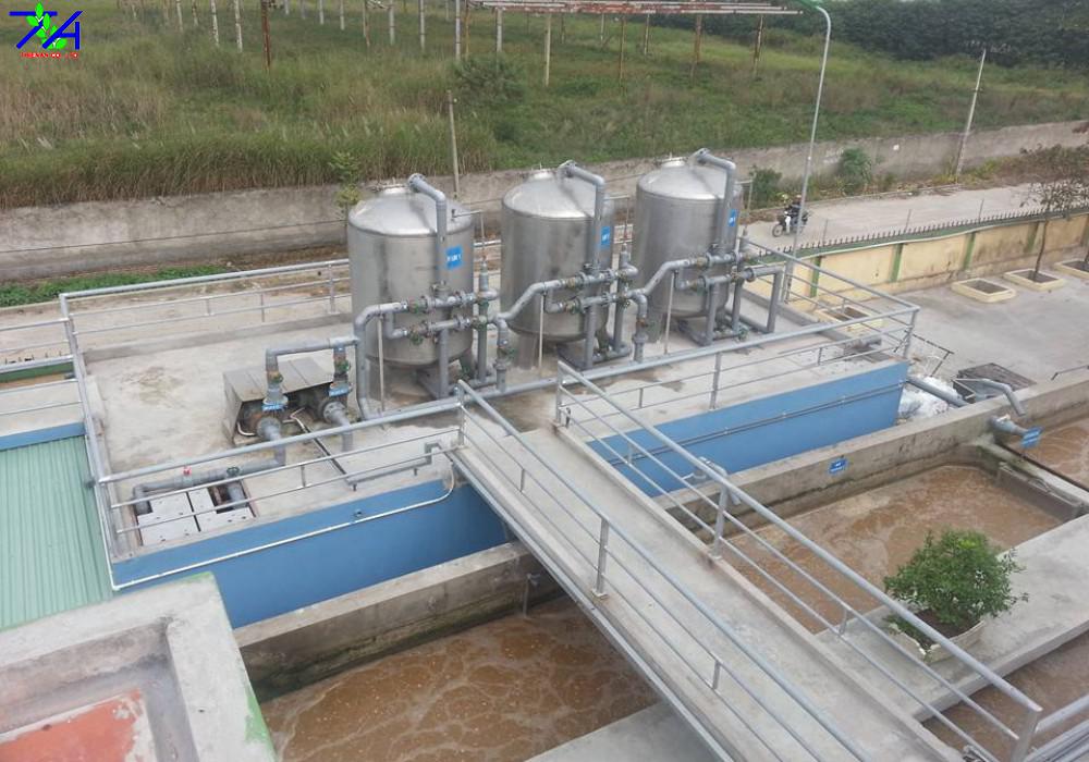 Hệ thống xử lý nước thải thủy sản Trung Sơn Hưng Yên công suất 1500M3/ Ngày Đêm
