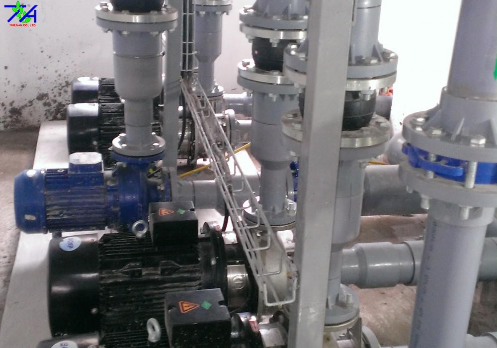 Trạm xử lý nước nhiễm mặn công suất 50M3/h Nhà Máy Thủy Sản Trung Sơn Kiên Giang
